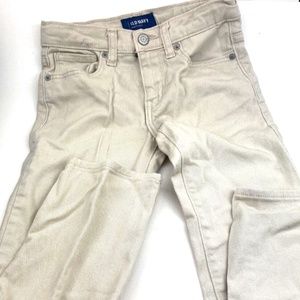 Girls Jeans Pants Size 8 Slim Straight Adjustable Waist Children Kids Old Navy